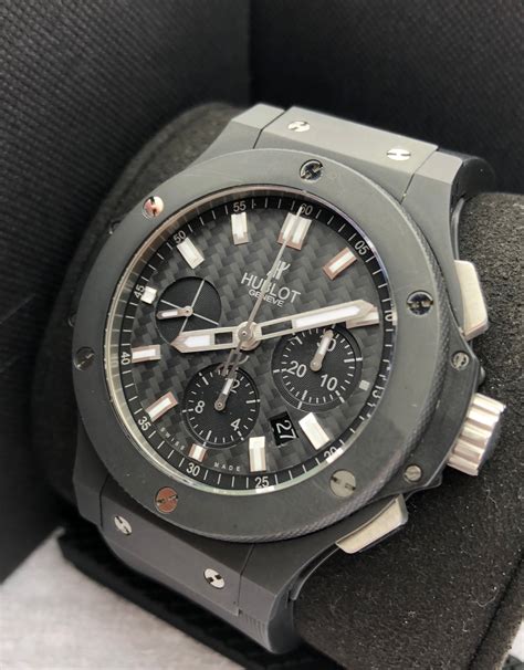 hublot big bang black magic evolution chronograph|More.